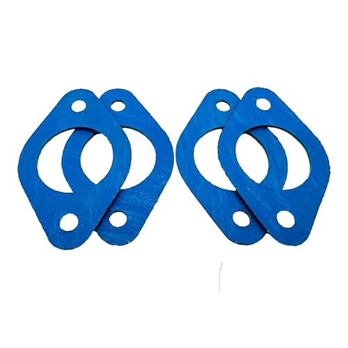 POAAOQ Burner Gasket, 2-11/16 x 1-3/4 inches, Compatible with American Range Equipment,Replacement Number Part A14039,Blue, 4-Pack