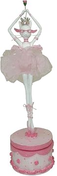 MusicBoxAttic Charming Musical Ballerina Cat Figurine from the Catwalk Collection by Westland