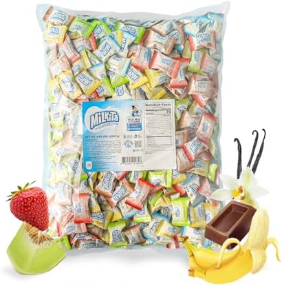 Milkita Real Milk Candy Bulk Pack – Individually Wrapped (550 Count Bag)