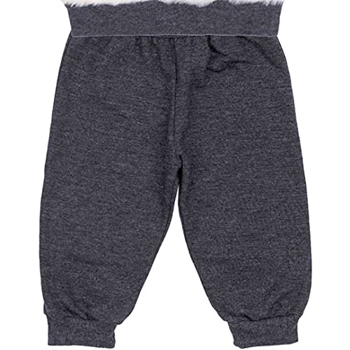 Conjunto Moletom Bebê Menino Calça e Blusa Urso Pelo (P)
