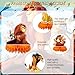 6 PCS Lion-king Honeycomb Centerpieces lion Honeycomb Centerpieces for lion Party Supplies