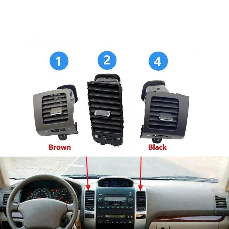 Sortie d'air climatisation Prado 120 grille de ventilation centrale tableau de bord - 2