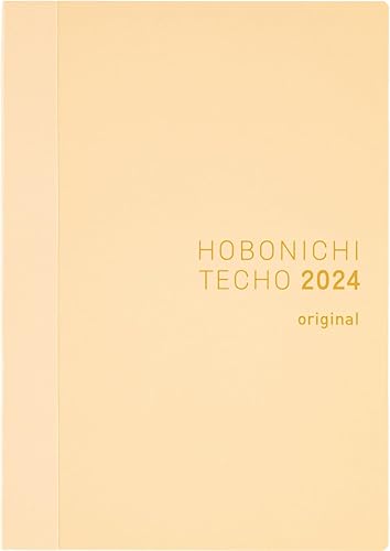 Hobonichi Libro original de Techo InglésA6Enero 2024 InicioInicio de lunes