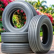 Set of 4 FOUR Suntek HD Trail + All Steel Heavy Duty Premium Trailer Radial Tires-ST235/85R16 235/85/16 235/85-16 133/128M Load Range H LRH 16-Ply BSW Black Side Wall