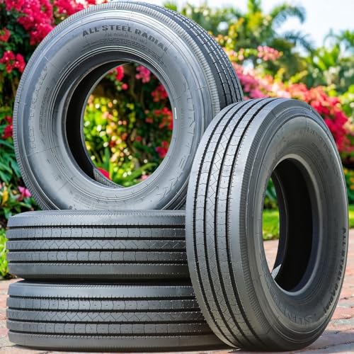 Set of 4 (FOUR) Suntek HD Trail + All Steel Heavy Duty Premium Trailer Radial Tires-ST225-75R15 225-75-15 225-75-15 123-119M Load Range G LRG 14-Ply BSW Black Side Wall