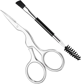 2 unids Kit de aseo de cejas Tijeras de cejas...