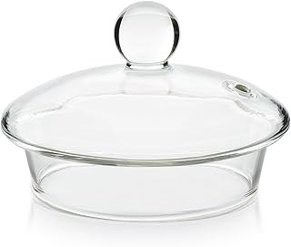Teabloom Original Replacement Glass Lid for Teabloom 40-Ounce Celebration Glass Teapot Purchased after 2024