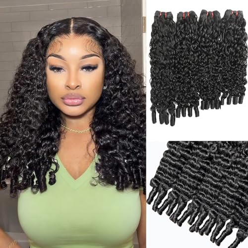 4 Bundles Burmese Curly Bundles Human Hair 3c4a Spiral End