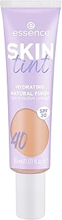 Essence Skin Ink Make-Up – No. 40 Nude, Moisturizing, Natural, Vegan, Oil-Free, SPF 30 UVA/UVB, Perfume-Free – 30ml, Pack of 1