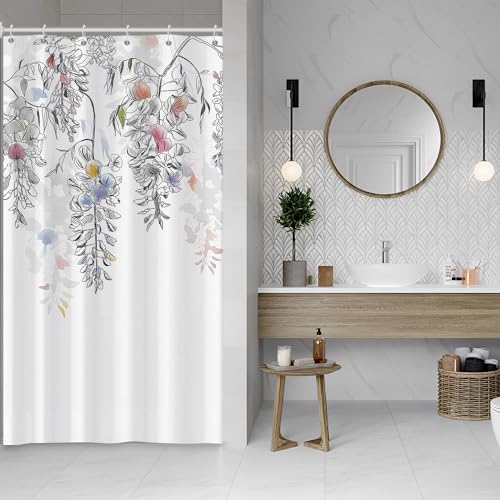 ASDCXZ Leaves Shower Curtain 120x180 cm