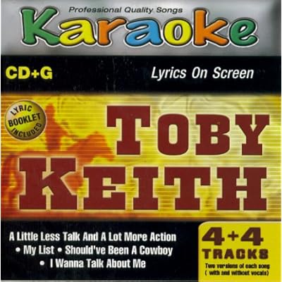 Karaoke Bay: Toby Keith 4+4 tracks CD+G