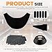 Gracfulcub Bowling Basics Accessories Set, Microfiber Bowling Ball Seesaw Towel Set, Bowling Towel Shammy Pad, Bowlings Rotating Ball Cup, Bowlings Thumb Tape Set and Thumb Saver Protector (Right) Kit
