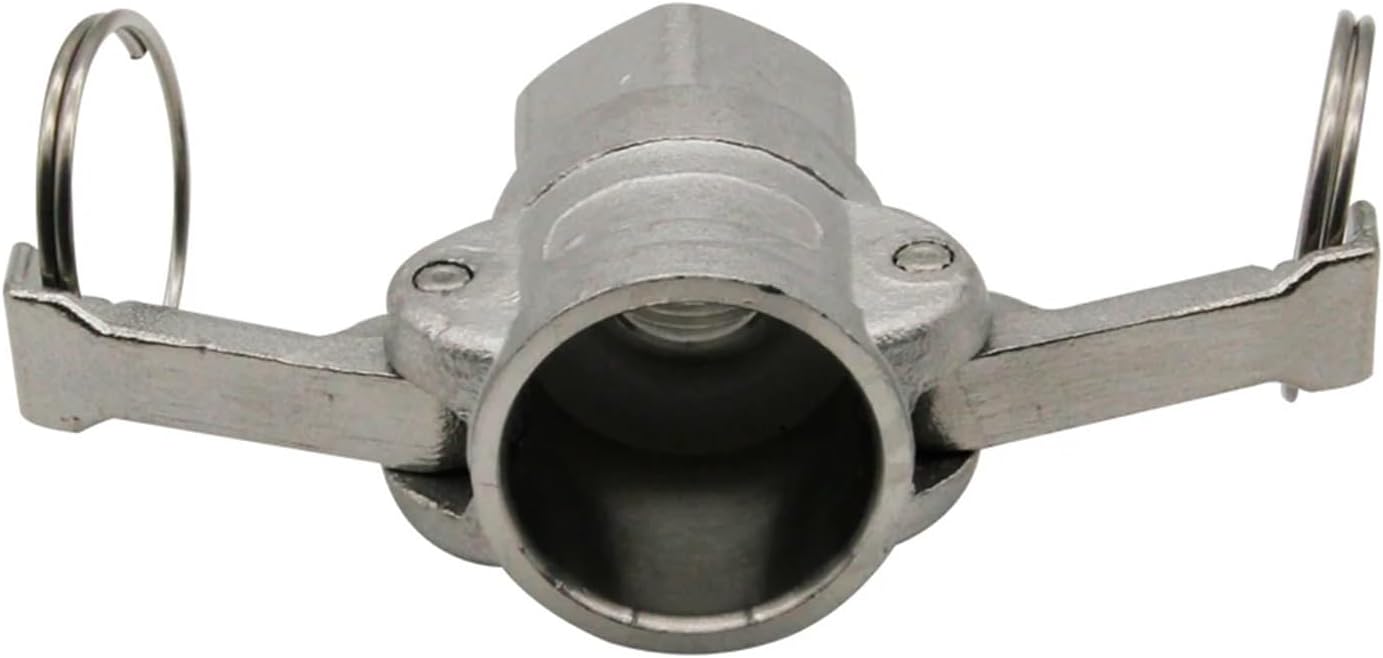 1Pcs SS Camlock - Type D Female x 1/2inch BSPT Female