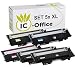Produktbild IC-Office 5X XL Toner Set Multipack kompatibel für Samsung CLT-404S-ELS CLT-404S CLT-404 CLT-P404C für Xpress C430 Series C430W C480 Series C480FN C480FW C480W
