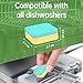 Dishwasher Cleaner and Deodorizer Tablets, 24 Pack - Helps Remove Limescale & Odor, Prevents Buildup in Pipes, Safe for All Dishwashers, Lemon Scent - 12 Month Supply