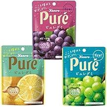 Japanese Pure Gu-mmy CandiesFruit-flavored 2.0oz 6pcs Assortment