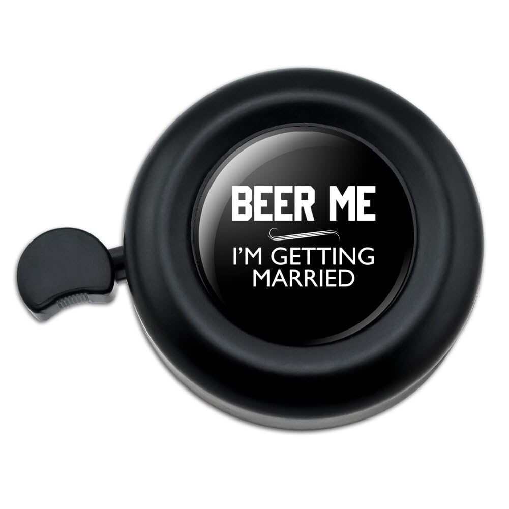 Graphics & More Beer Me I'm Getting Married Bicycle Handlebar Bike Bell