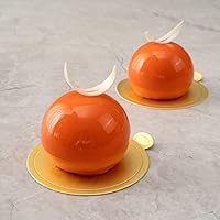 Vista 5 de Restaurantware -Molde de bola de 8 cavidades de pastelería, 1 molde de chocolate listo para horno - Molde de silicona blanca flexible, congelable