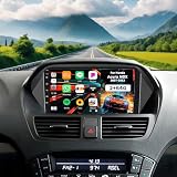 Car Radio Stereo for Honda Acura MDX 2007-2013,Android 13 2G+64G Wireless Carplay Android Auto,9 Inch Touchscreen Car Radio GPS WiFi Bluetooth FM/RDS SWC Dual USB/AUX-in Backup Camera