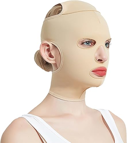 Miniatura 8 de Cinturón de dormir con levantamiento de cara completa, reutilizable, en forma de V, para adelgazar, correa para mascarilla, moldeador de masaje