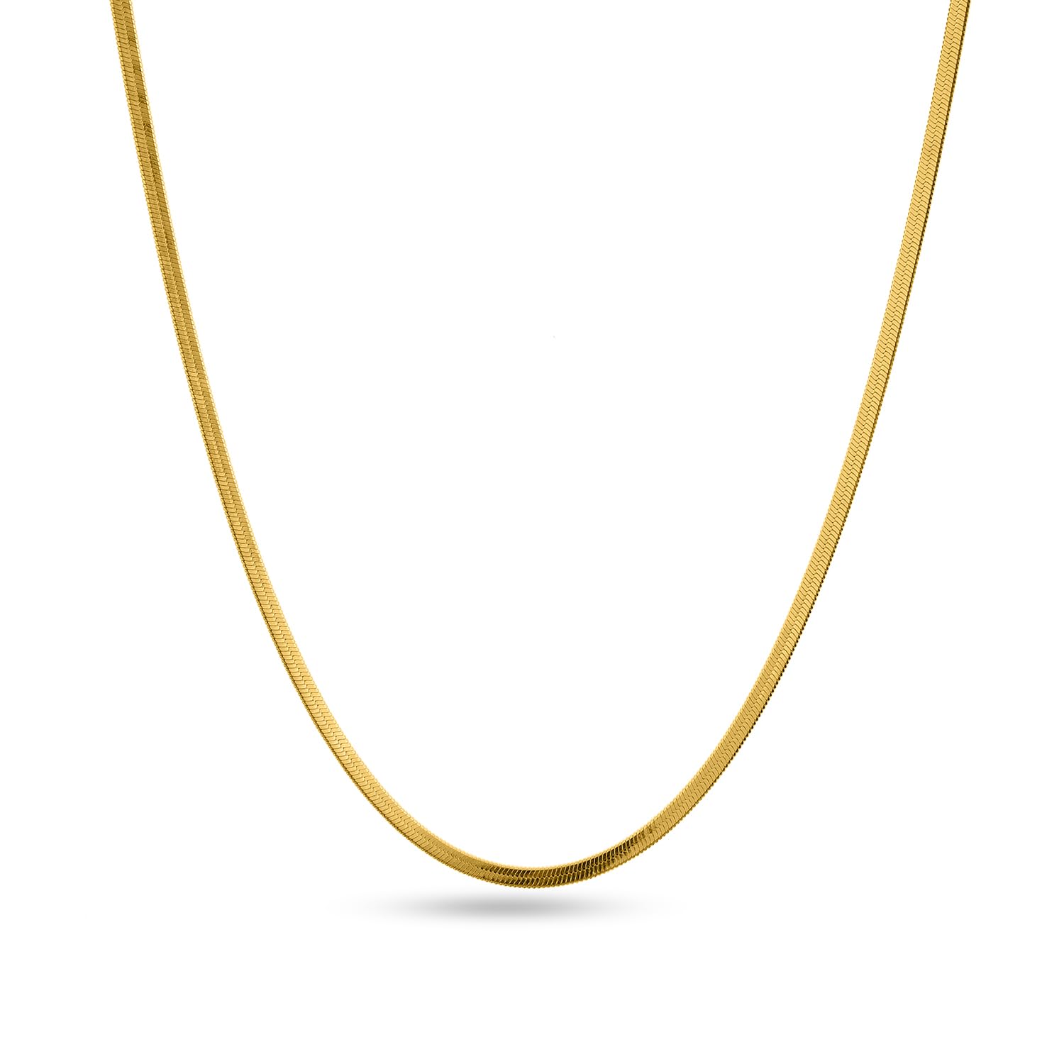 PALMONAS Silk Chain Necklace for Mens - Waterproof & Anti-Tarnish