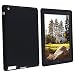Black Gel Skin Case Rubberized Soft Silicone Cover for Apple iPad 2