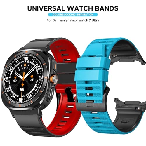 Bracelet Samsung Galaxy Watch 7 boucle silicone ajustable