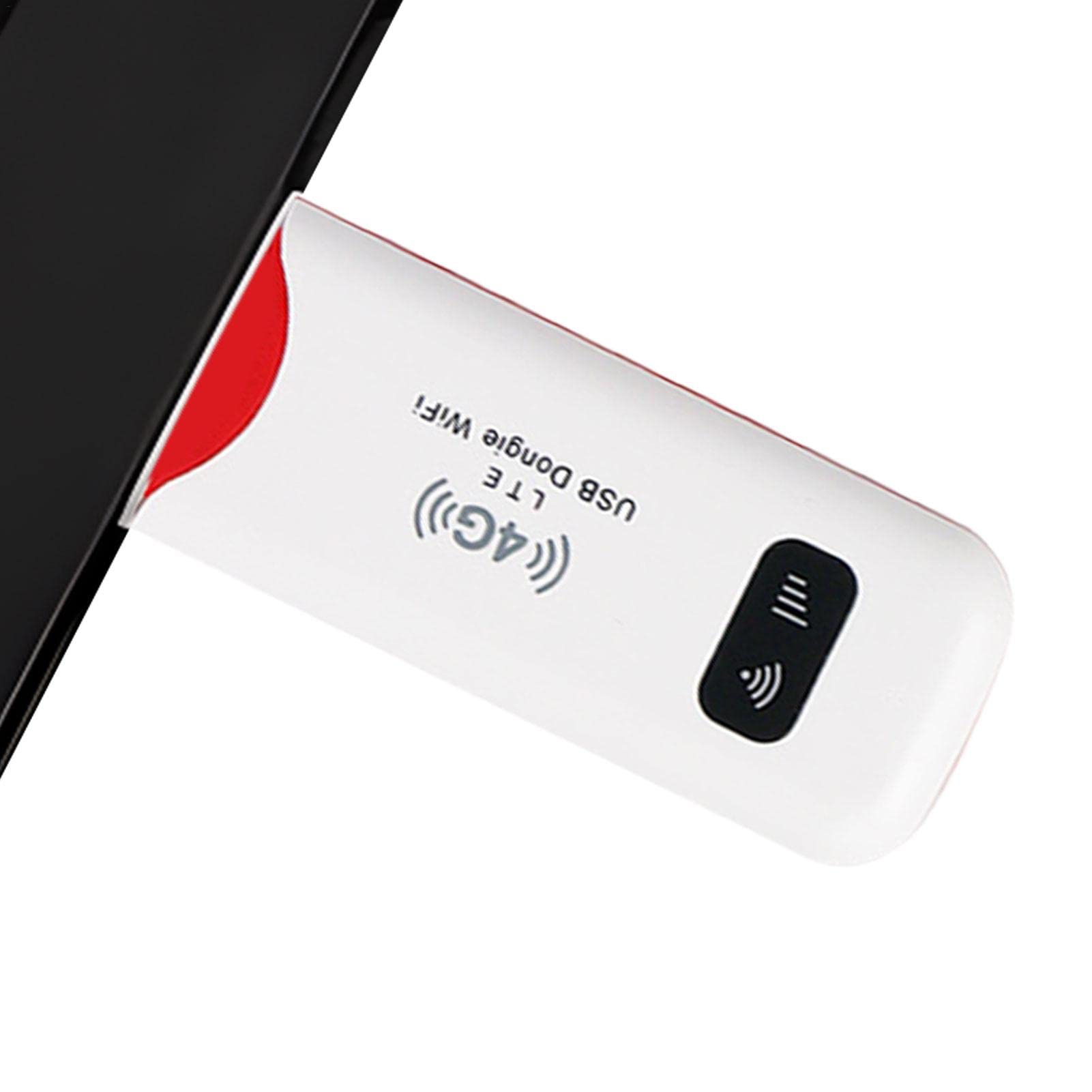 Clé 4G LTE USB Avec WiFi - Modem Portable | Partage Connexion 10 Utilisateurs | Haut Débit 150Mbps