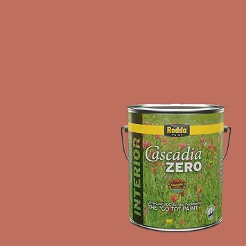 Rodda Paint CASCADIA ZERO Interior Semi-Gloss Paint & Primer in One, 1-Gallon, Cherry Blink