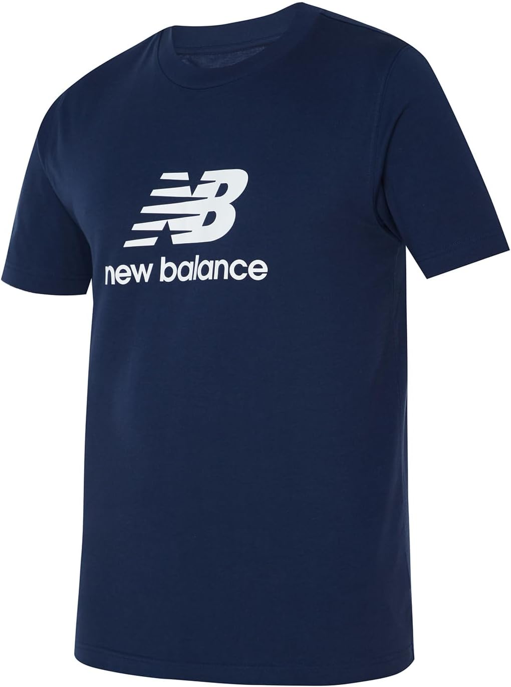 New Balance Men's Essentials Stacked Logo Tee