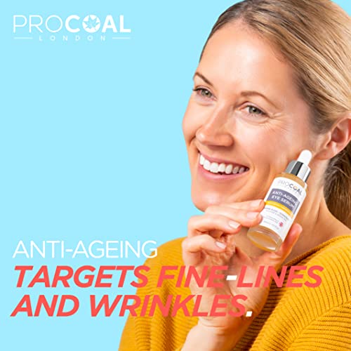 NEW Anti-ageing Eye Serum 30ml by Procoal - Eye Cream Anti Aging, Puffiness, Under Eye Circles & Wrinkles with Marine Algae, Caffeine & Green Tea, Vegan, Made in UK - Image 7
