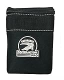 Gatorback Zippered Add on Tool Pouch for Tool Bags and Tool Belts. Clips Onto Existing Belt for Contractor, Carpenters, Electrician, Hvac, Dry Waller. Open Pouch, Easy Clip on with Durable Material