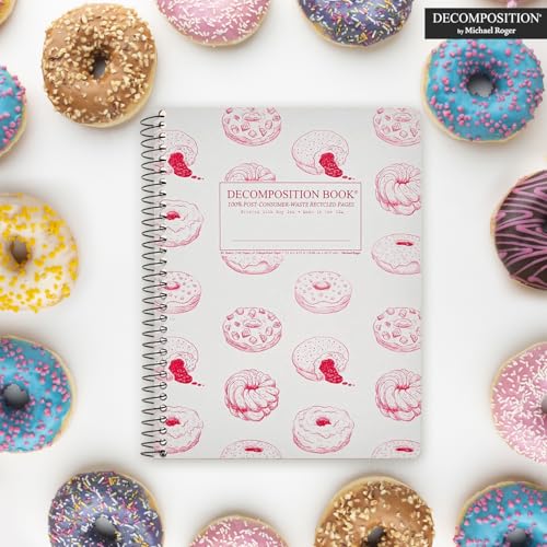 Carnet à spirale Donut Time Michael Roger cahier de notes compact