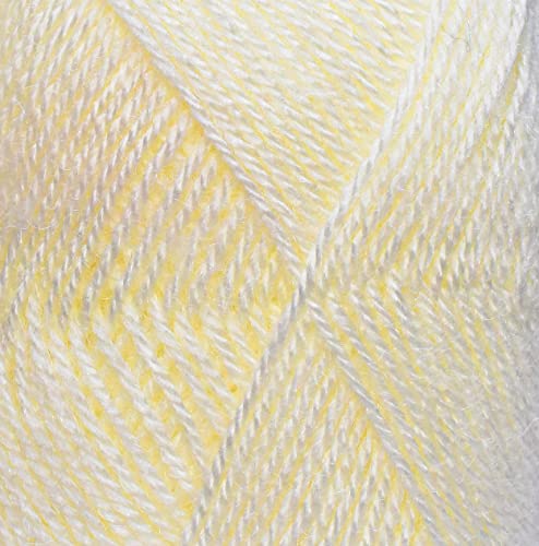 Image of OSWAL 3 Ply Knitting Yarn Wool, Cream 500 GMS Best Used with Knitting Needles, Crochet Needles Wool Yarn for Knitting.-JC Art-EFI