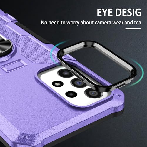 Coque Xiaomi Redmi Note 13 avec anneau de support et protection arrière rigide