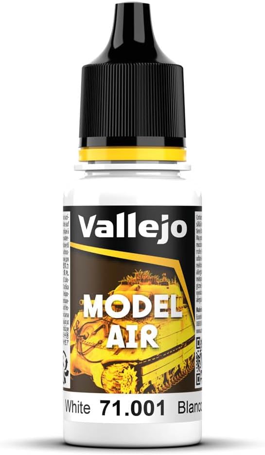 Vallejo Model Air 17 ml Acrylic Paint - White