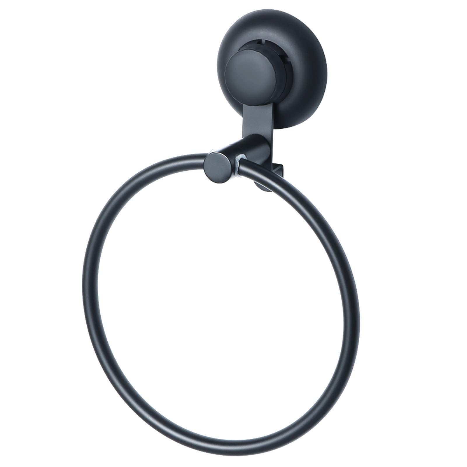 Porte-serviettes noir mat pour harmoniser une salle de bain moderne et épurée