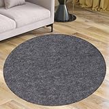 Waterproof Rug Pad Round 1/4 Thick Waterproof Non-Slip Rug Pad， Pad for Hardwood Floors， Rug Pads for All Floors and Finishes, Keeps Carpets in Place Soft and Safe（6TF）