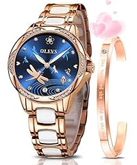 Dragonfly Dial & Rose Gold Blue