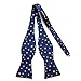 PenSee Mens Self Bow Tie Exquisite Woven Silk Classic Stars Bowtie-Various Colors