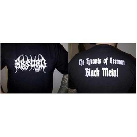 German Black Metal T-Shirt Size 