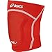 ASICS Gel II Wrestling Knee Sleeve (Red), Medium