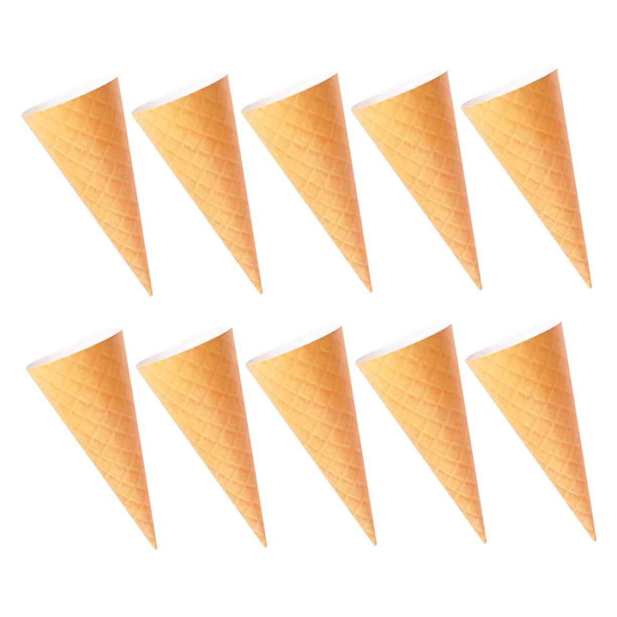 GLEAVI Flower Bouquet Accessories 10pcs Paper Cones Flower Petals Wedding Party Supplies Floral Paper for Bouquets