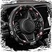 Naruto Shippuden Car Steering Wheel Cover, 15 Inch Anime Steering Wheel Cover, Cushioned Soft Comfortable Cover Anime Car Accessories for Men Women, Akatsuki