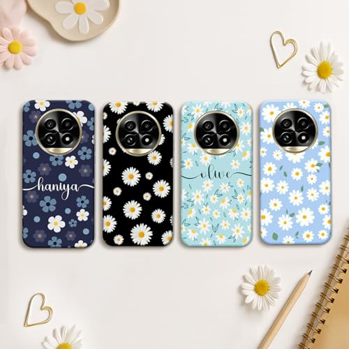 Image of COLORflow Back Cover Compatible with Realme 13 Pro 5G / 13 Pro Plus 5G | Daisy Garden Customized Back Cover Compatible with Realme 13 Pro 5G / 13 Pro Plus 5G