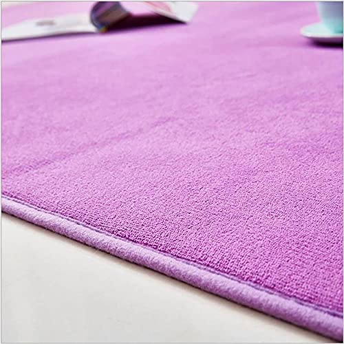 Tapis de salon en coton pour canapé et table basse - Modèle Cour