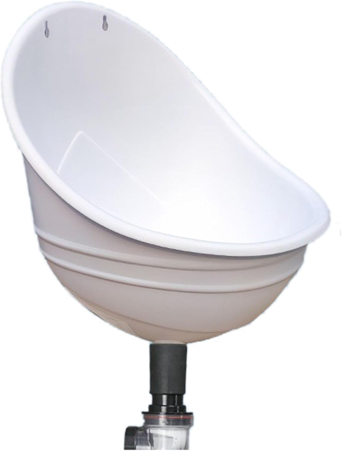 Orinal portátil para hombres de plástico, montado en pared miniatura 1
