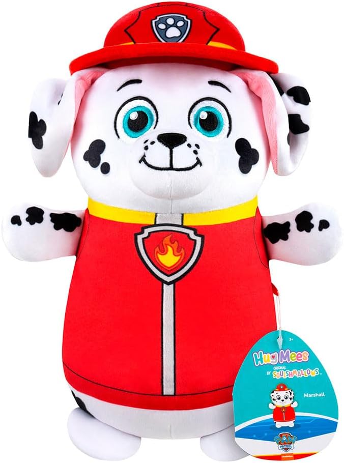 Squishmallows Original Paw Patrol 10-Inch Rubble HugMees