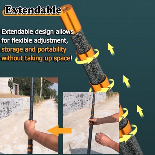 Palo de soporte para cables duradero y extensible, aislamiento profesional de 45 KV 4