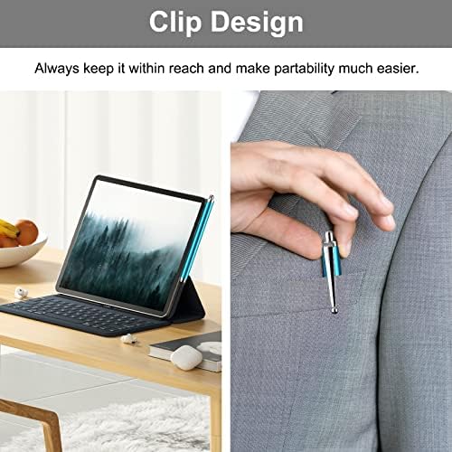 Stylus Pen [10 Pack] Universal Capacitive Touch Screen Pens for Tablets, iPad mini, iPad Pro, iPad Air, Smartphones, Samsung Galaxy - Multiple Colors - 4